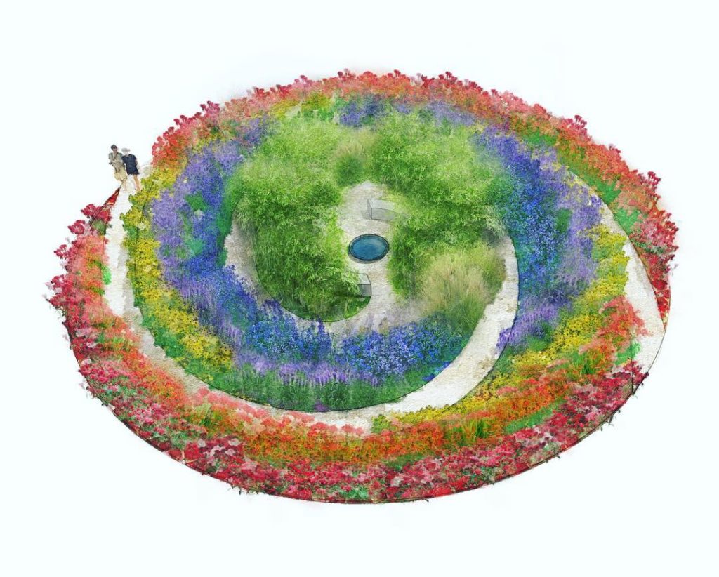 @tommasseyuk: Unveiling ‘The Perennial Sanctuary Garden’ (sponsored by @perennialgrbs) appeari…