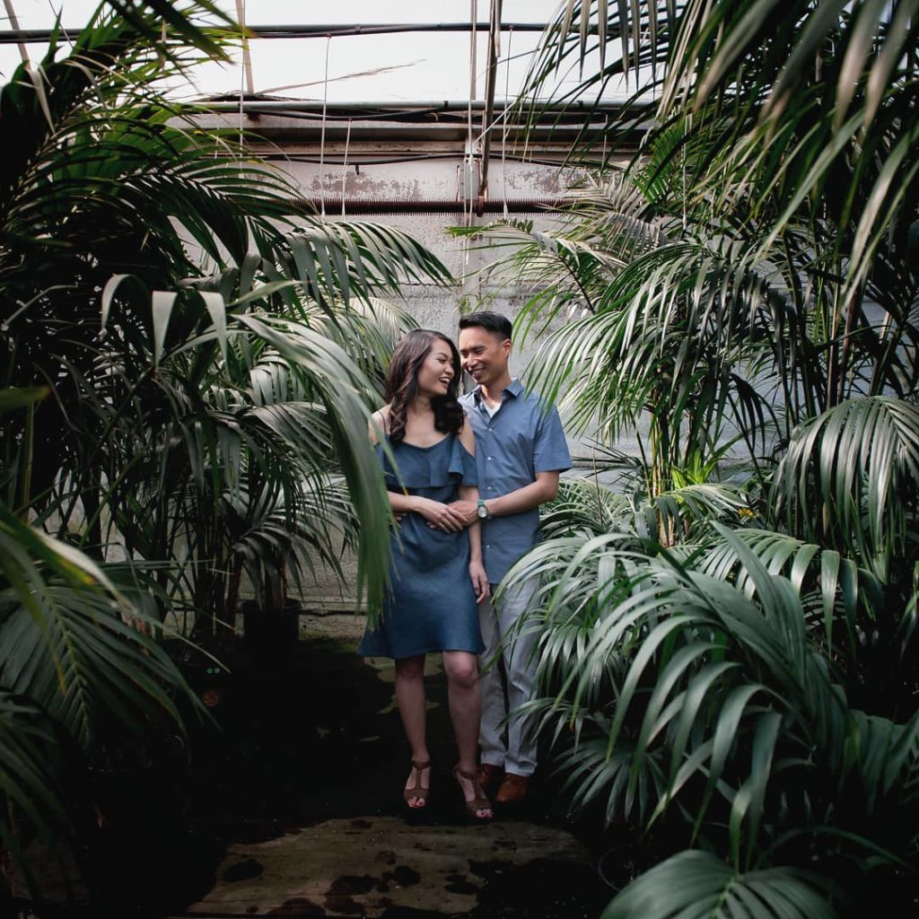 @houseplantjournal: #tbt to our engagement shoot with @lisabangphoto – as an engineer, I love the u…