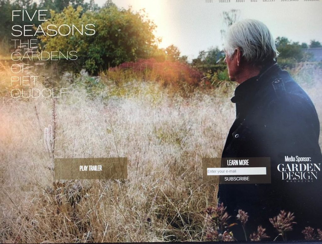 @gardendesignmag: Keep “spreading the news” First showing June 13 at 7:30 in NY is nearly sold out…