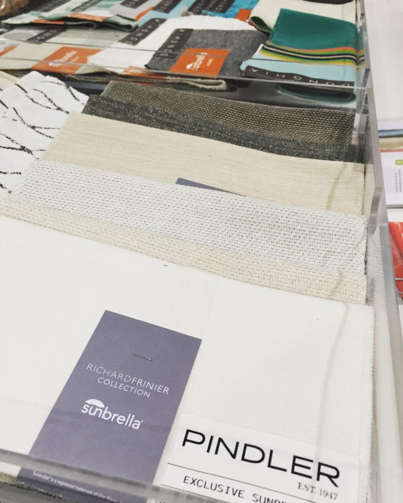 @gardendesignmag: Stood here for 5 minutes just feeling how soft these @sunbrella fabrics are! Rea…