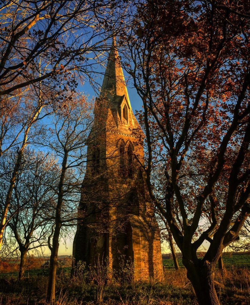 @richardmiers: The next door village, Little Brington, Northamptonshire, steeple and spire this…