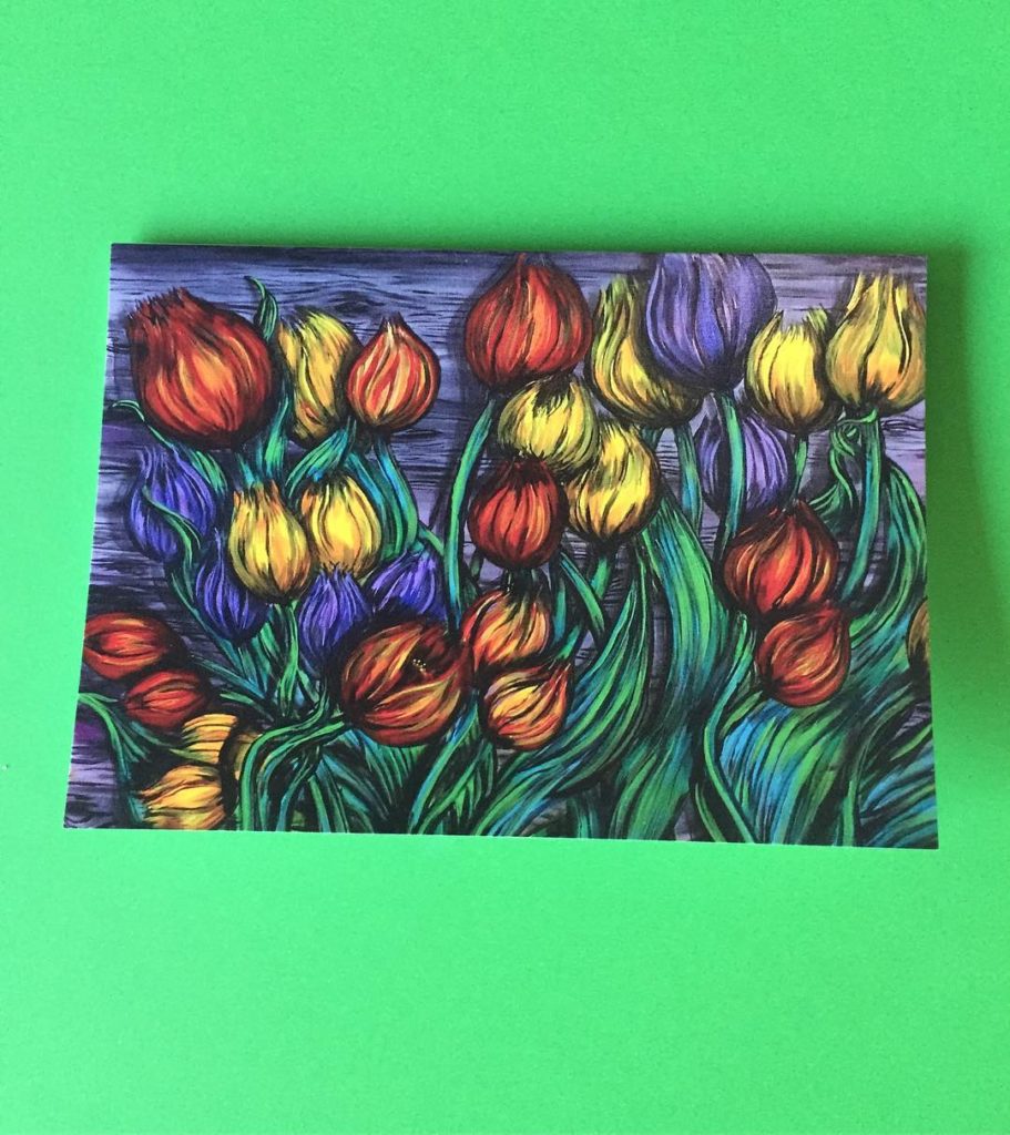 @gardendesignmag: The Garden Wall. One of the @kelliecoxartist notecards that will be yours when y…