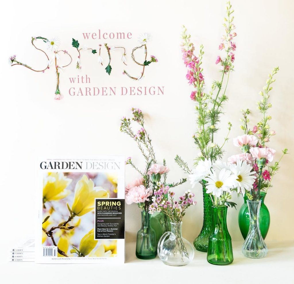 @gardendesignmag: What better way to welcome spring than with our new Spring 2017 issue?! It’s ful…
