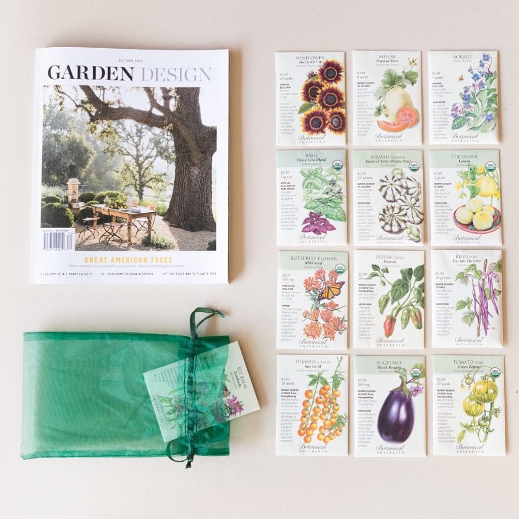 @gardendesignmag: Special Limited Offer: Subscribe to Garden Design Magazine and get 13 seed packe…