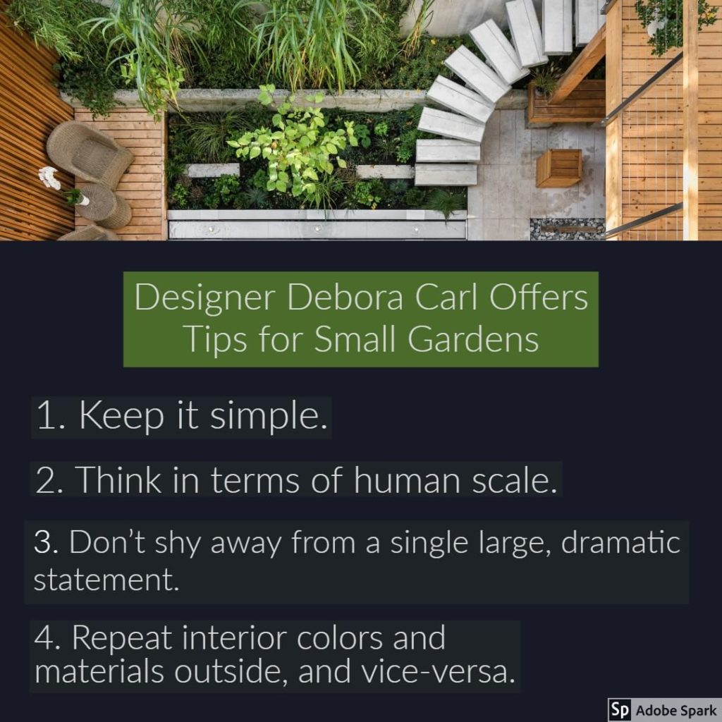 @gardendesignmag: Even if your garden is limited in size, you can still have a great space to enjo…