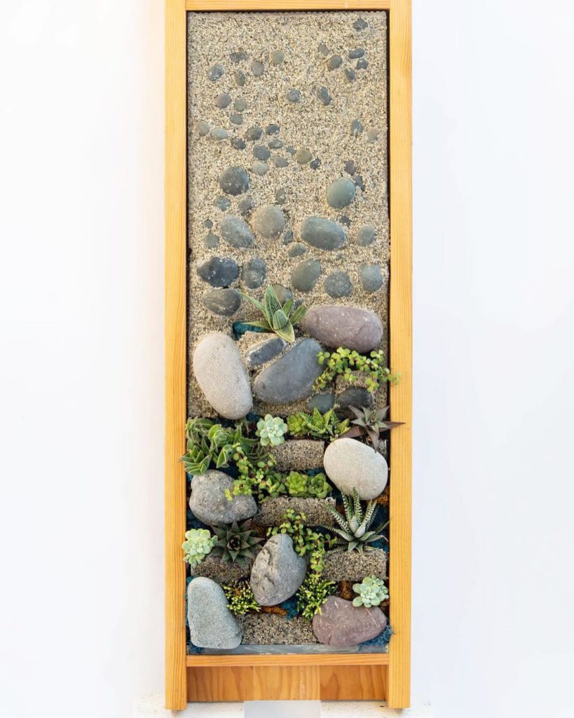 @thehorticult: Calling this living wall piece the Shore Garden. Latest commission project for @…