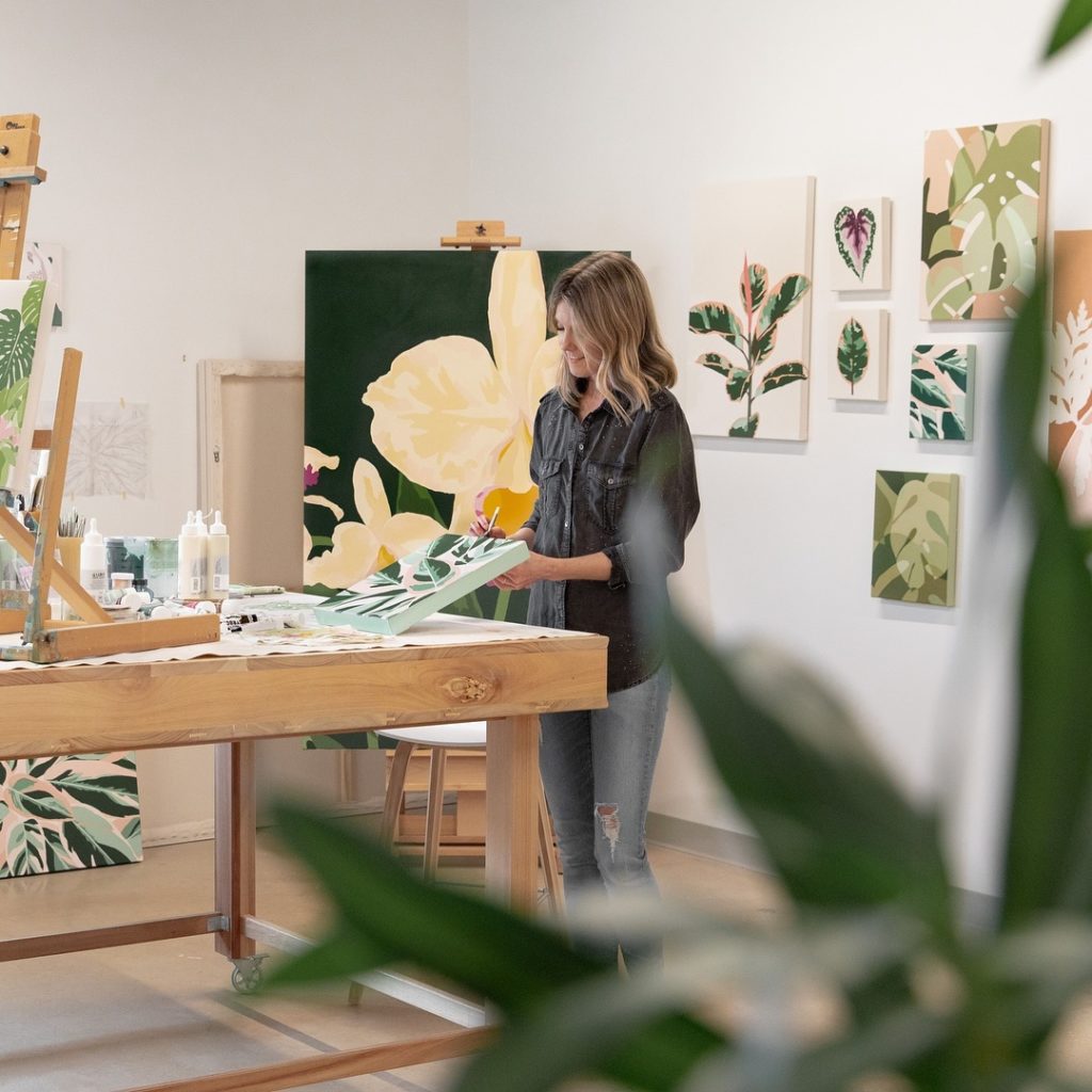 @livingpattern: “Natural State” is installed @artswarehousedelray and our opening reception is t…