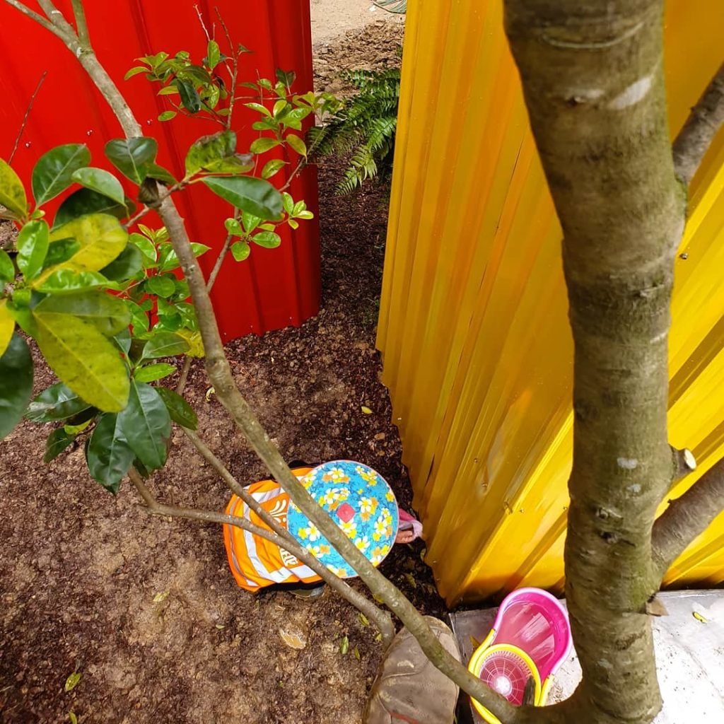 Finishing underway #shenzenflowerfestival...