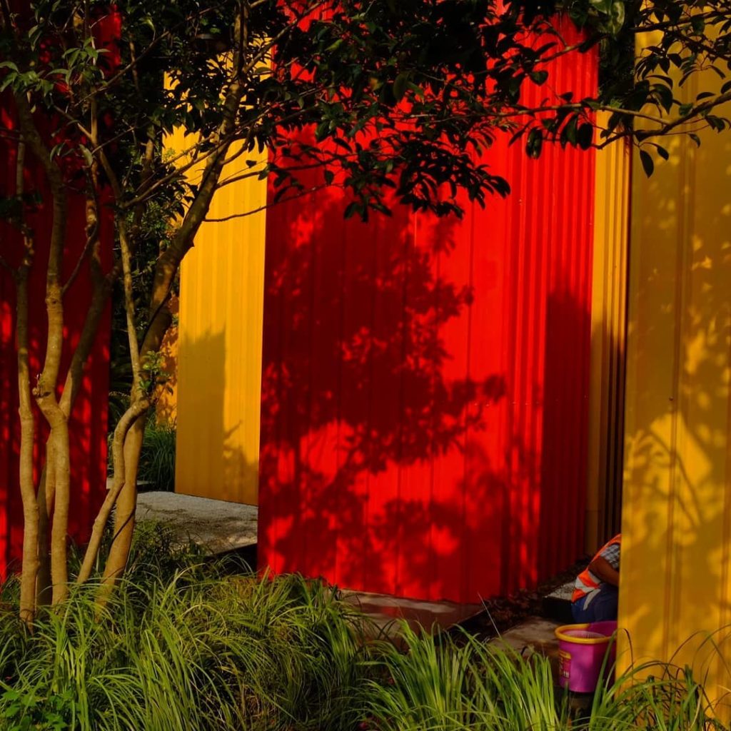 Nearly there.  #shenzenflowershow #greenwall #greenroof #containergarden #shenze...