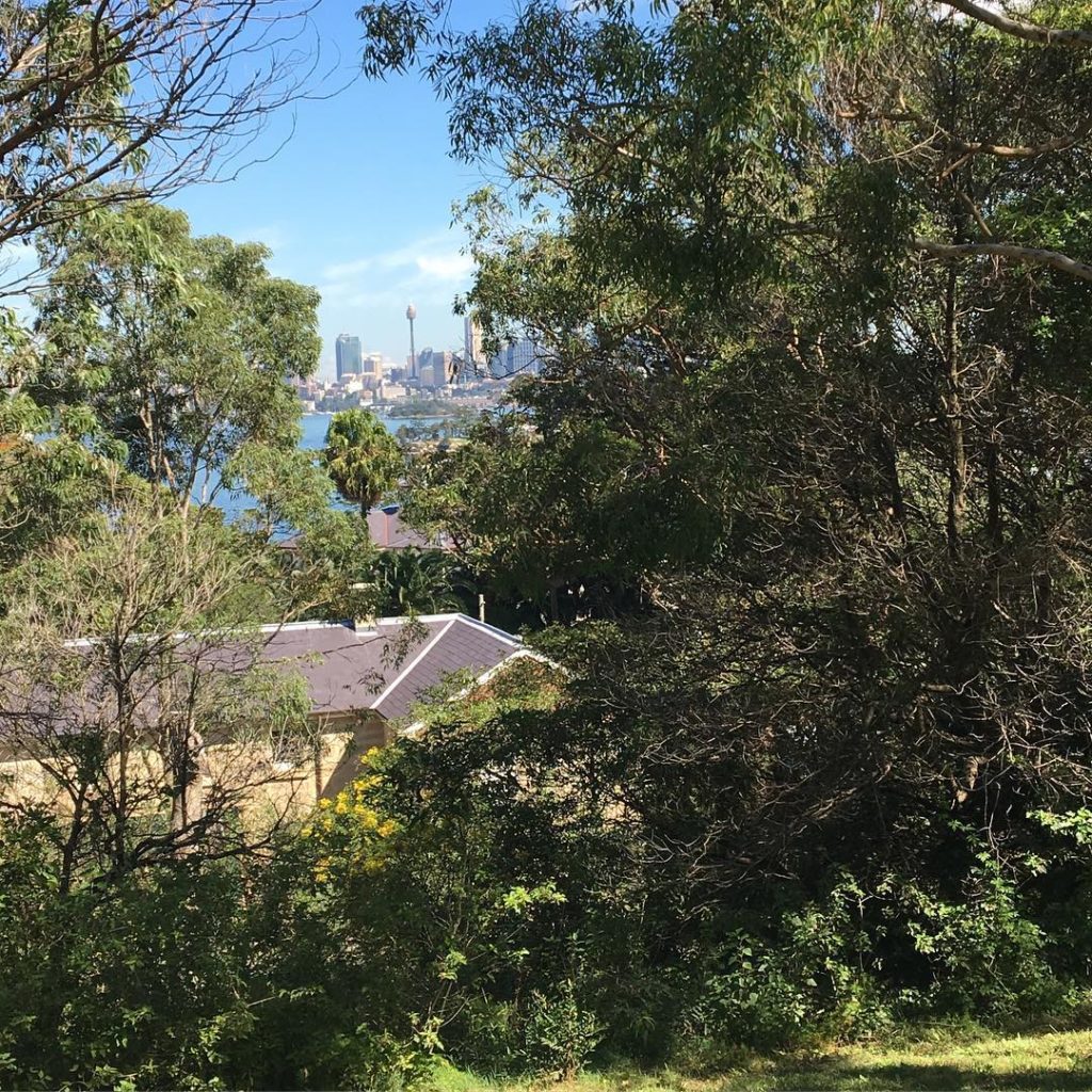 #oldandnew #stricklandhouse in the foreground and the #sydney #cbd #skyline on t...