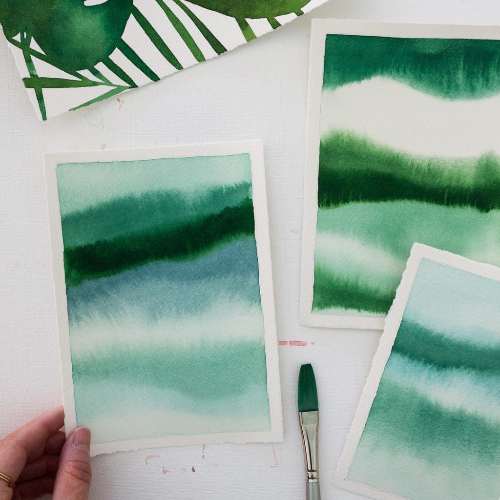 I’ve missed making these! Out of all the work I make, these color fields allow m...