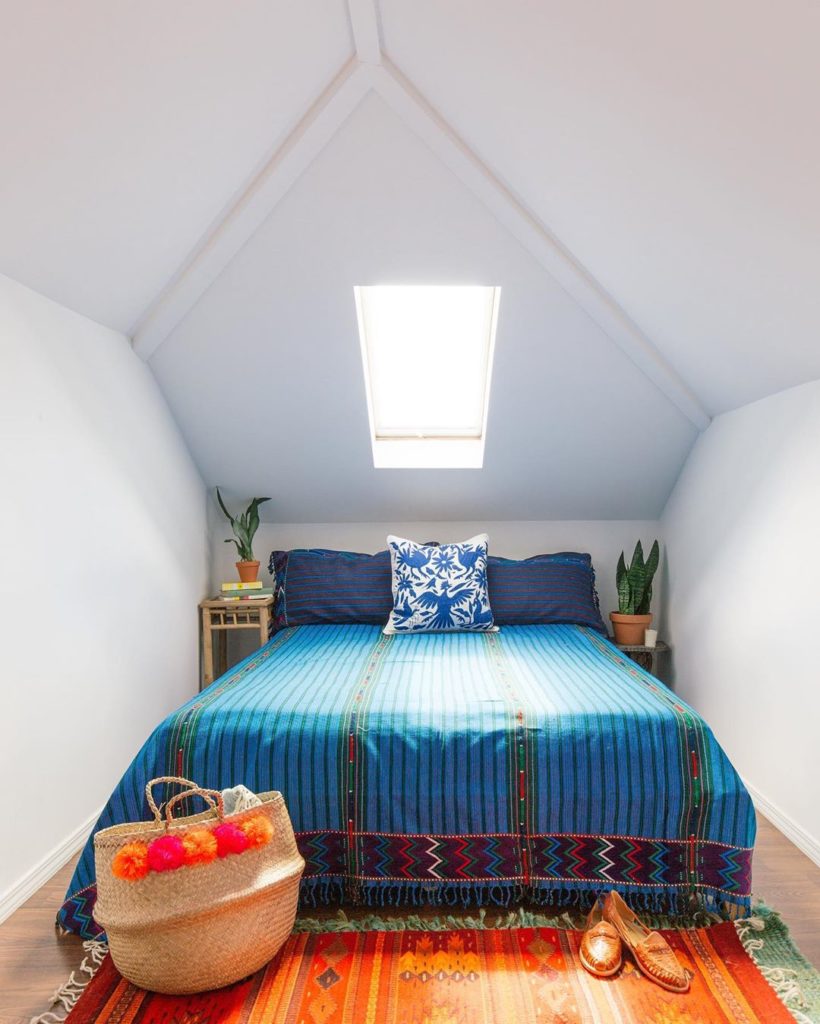 When you turn your attic into a tiny place to escape to. The home of @lolaytula ...