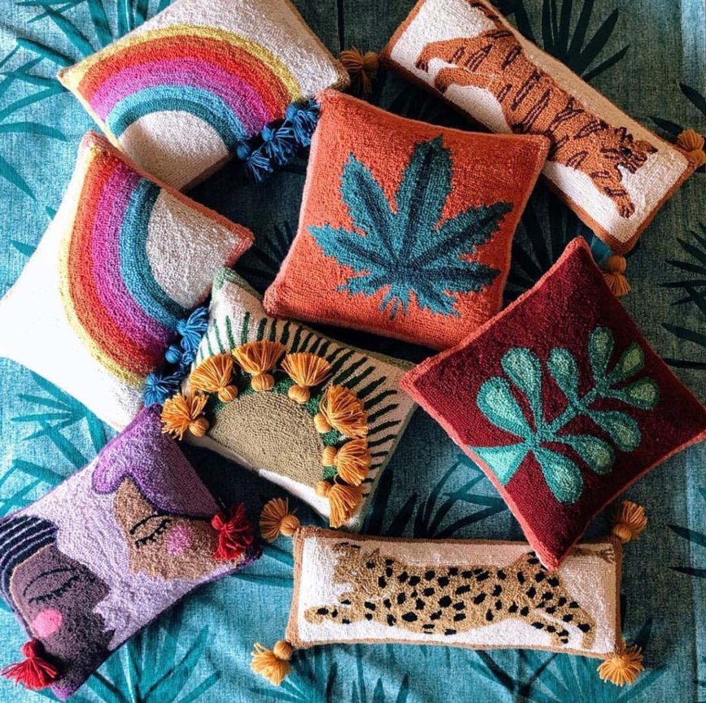 Psssst! Have you heard? Our best selling Tiger + Mary Jane pillows are back in s...