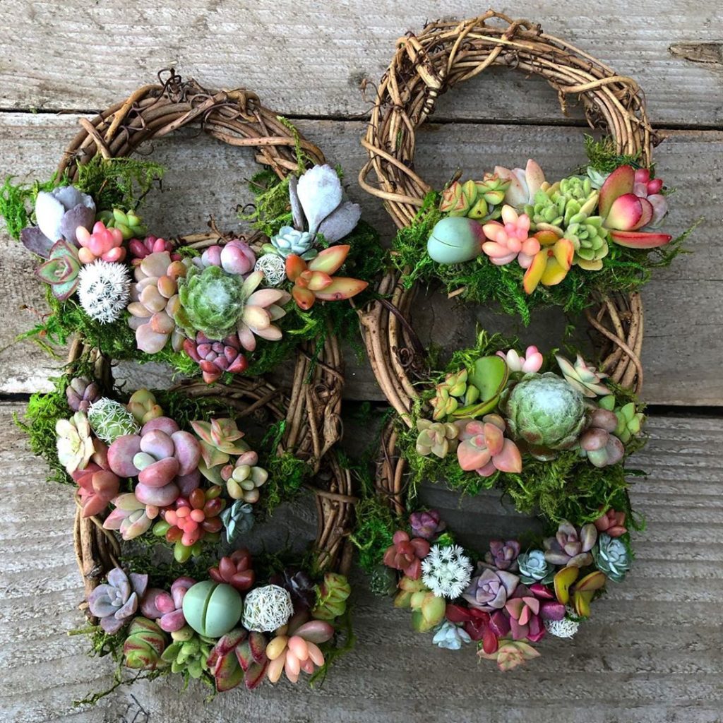 A couple of Pixie Wreaths getting ready to ship. ...