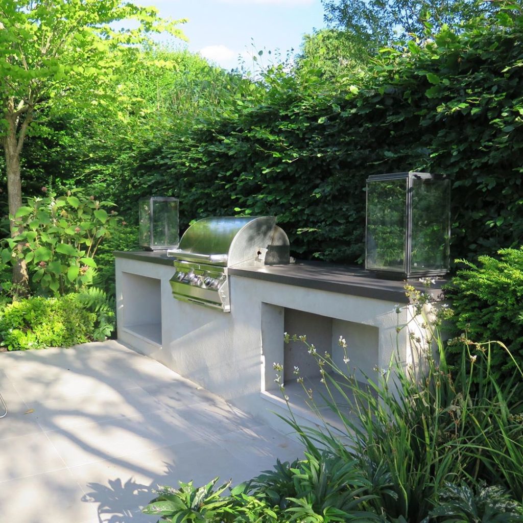 #summerdays are coming #outdoor #eating built-in #bbq @firemagicgrills #charlott...