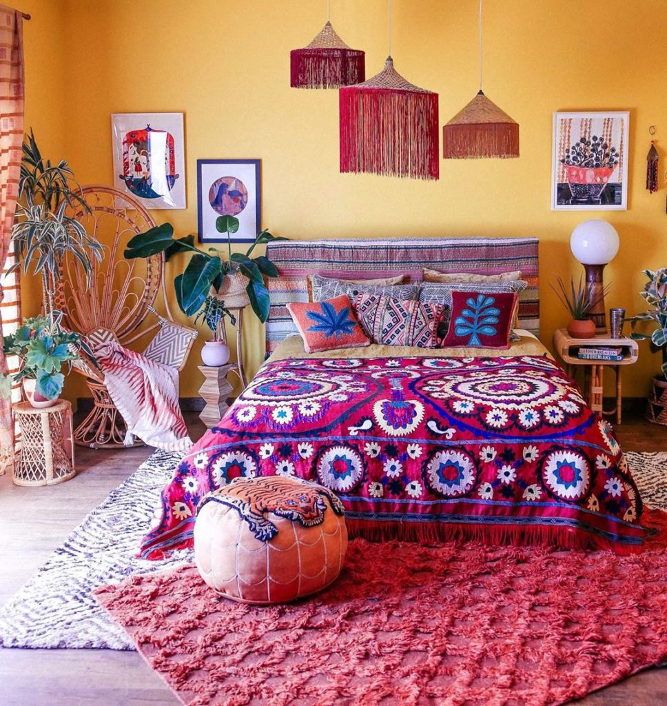 Color takes courage   (but has major payoff!) #jungalow...