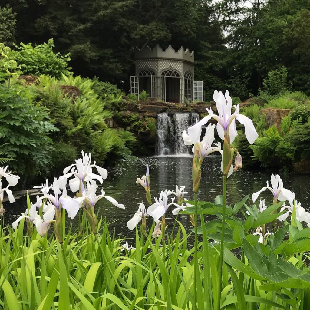 Arcadian paradise... #gothic #pleasureground @woolbeding.gardens_nt @isabelbanne...