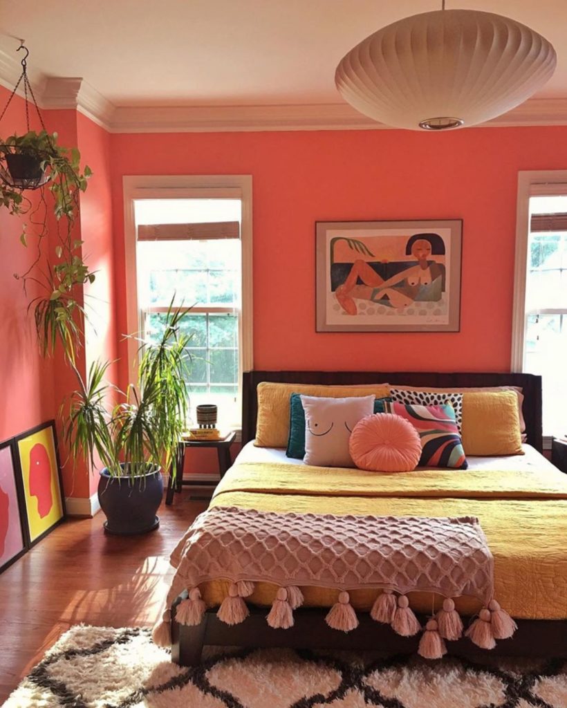 A perfectly peachy nap spot from @designaddictmom featuring our Nude Beach at Su...