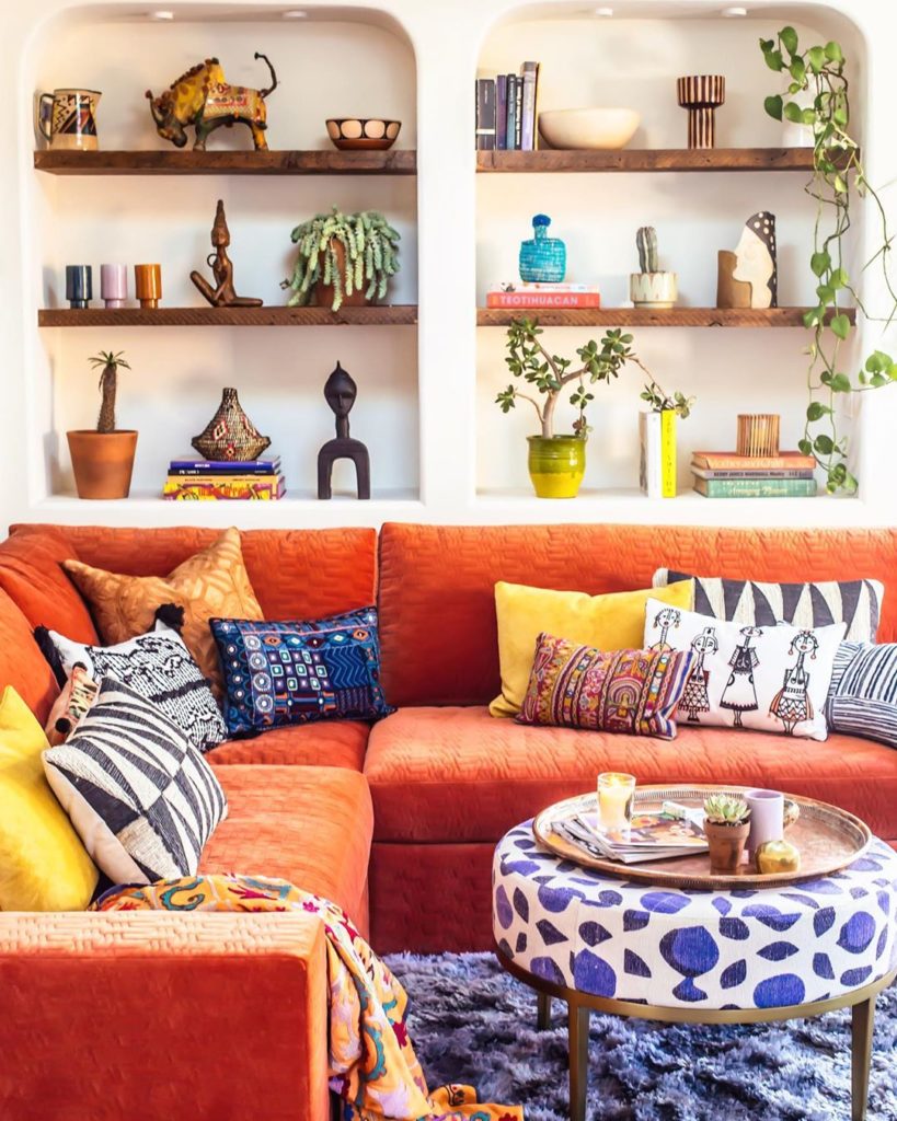 What’s your throw pillow vibe?
1.) More is more
2.)Less is more
A.) Matchy-Match...