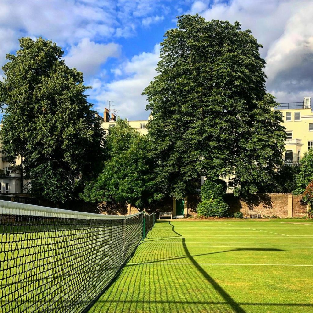Grass, trees and tennis... perfection for me!...