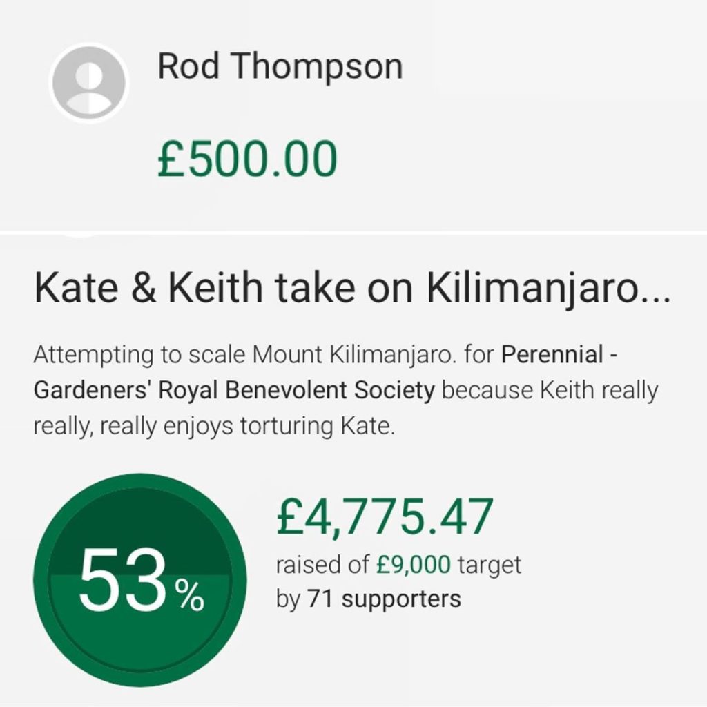 kategouldgardens: @perennialgrbs look who just supported your fabulous cause… @thompsonsofcrewsh… @perennialgrbs look who just supported your fabulous cause... @thompsonsofcrewsh...