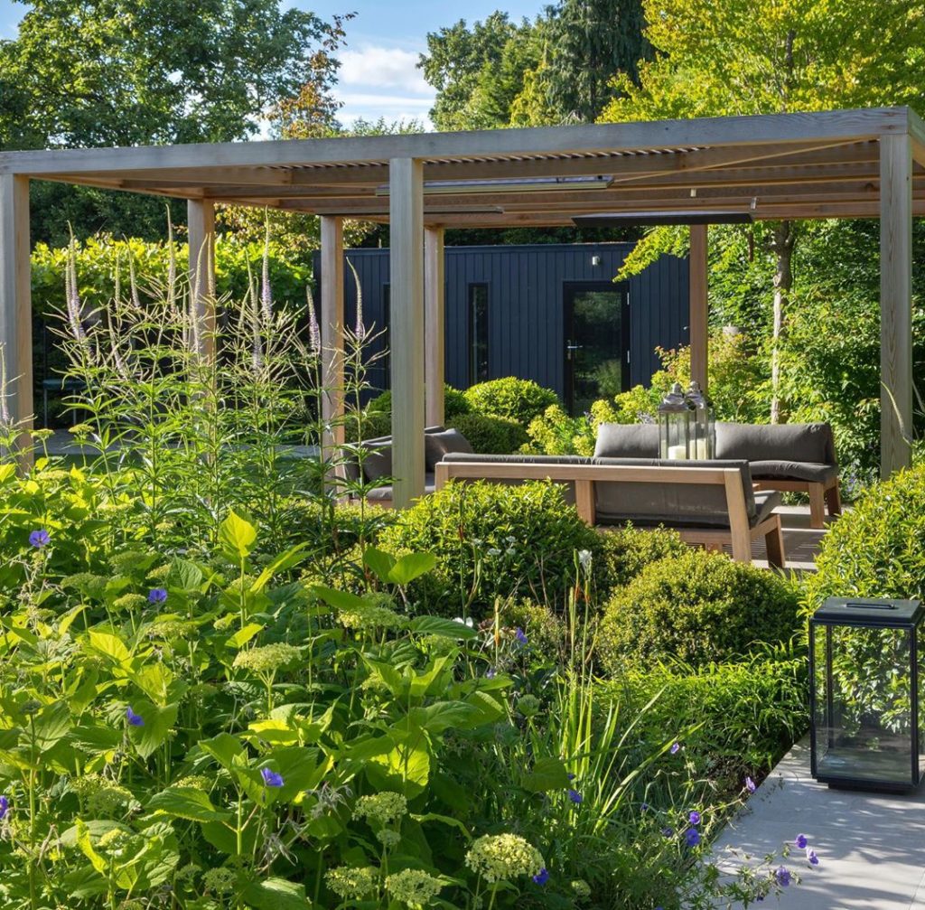 #summerliving and #heatwaves even in the UK occasionally. #arbour #shade #garden...