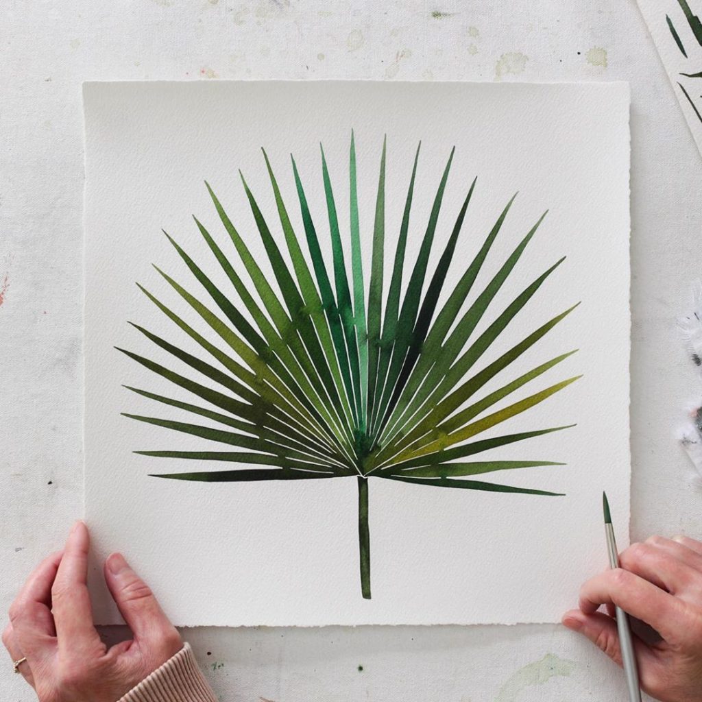 Just finished this palm experiment using multiple colors. I feel like I found so...