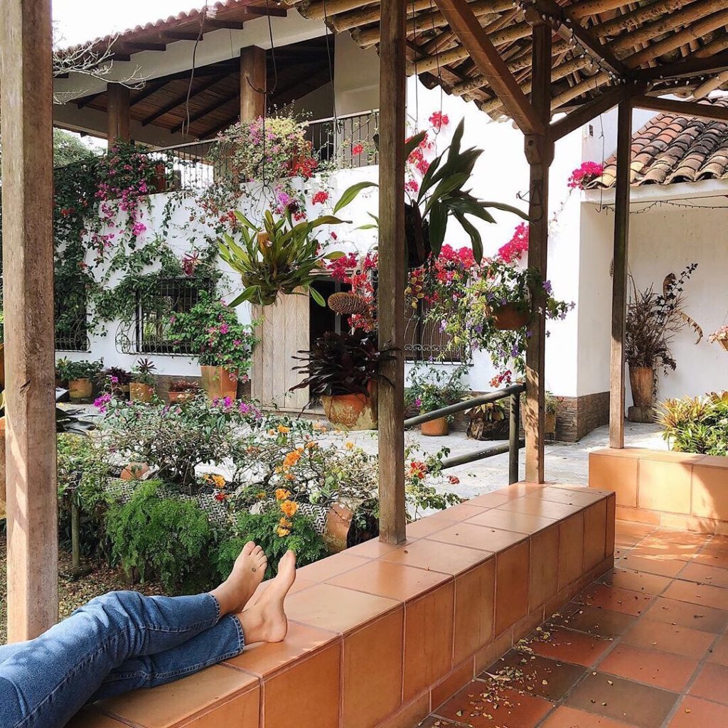Dreaming of starting our mornings in this beautiful backyard space.  Photo via @...