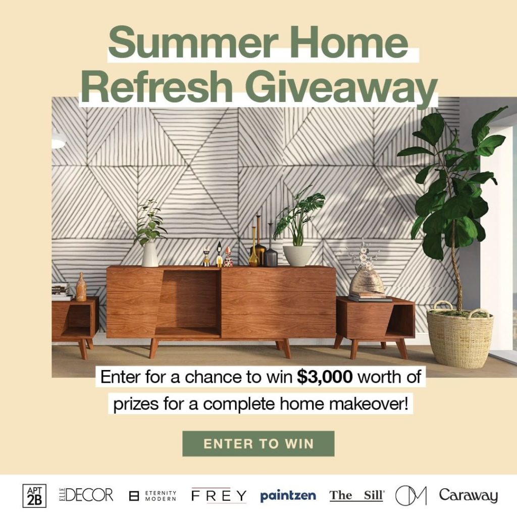 GIVEAWAY ALERT ﻿⁠Enter to win a summer home refresh with prizes from @thesill, ...