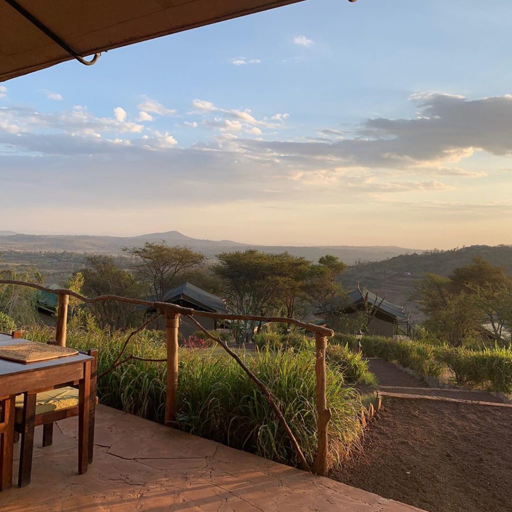 A fire, good food, a great view and a large comfy bed (even if it is still techn...
