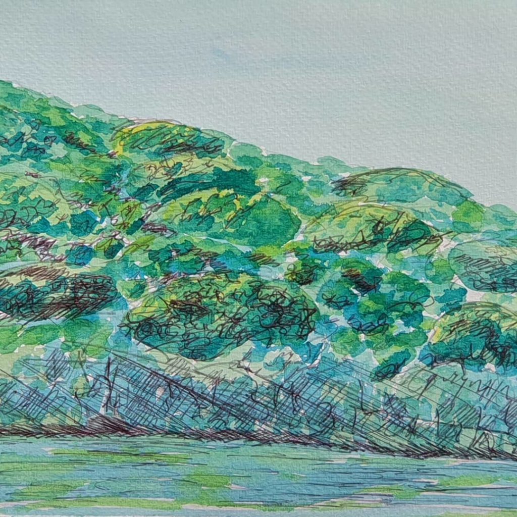 Landscape studies 2 
#dailypaintingproject...