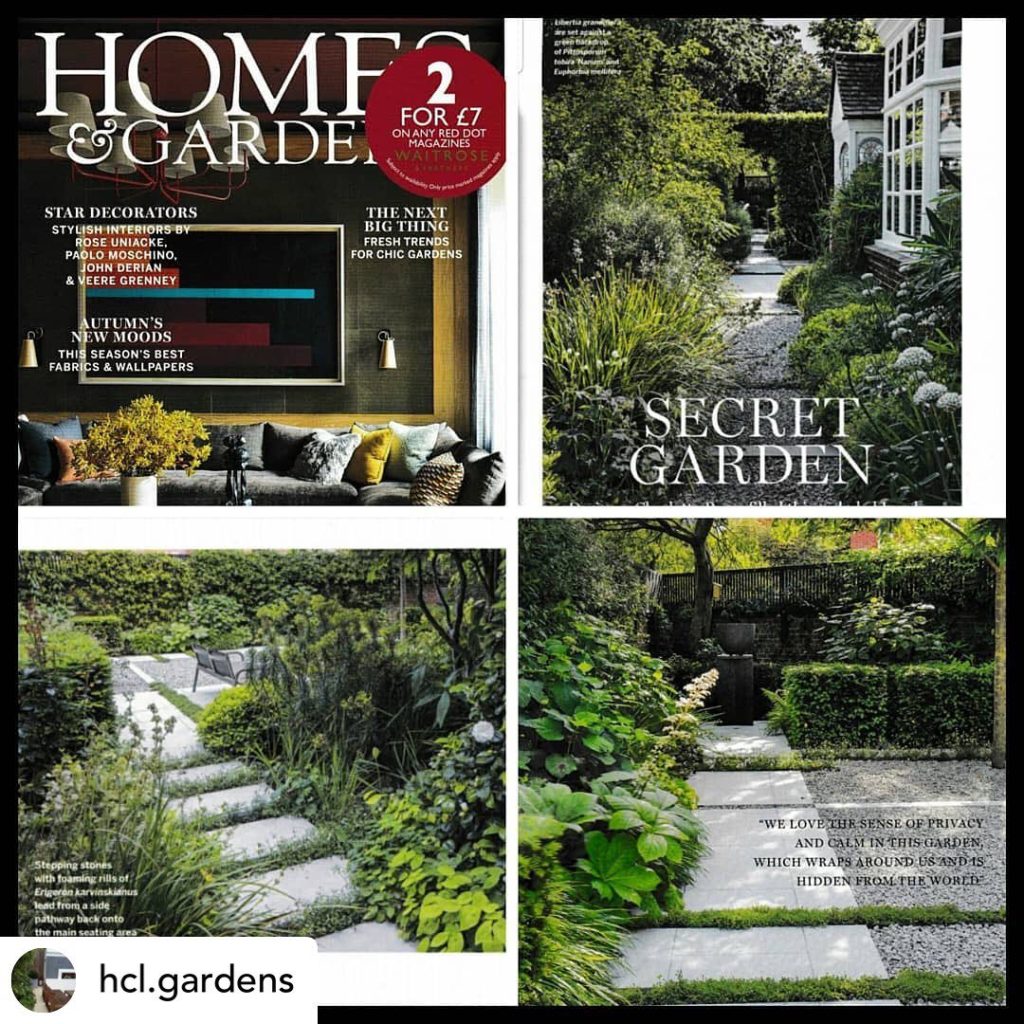 Sharing this post by @hcl.gardens showing @homesandgardensuk feature of our #gar...