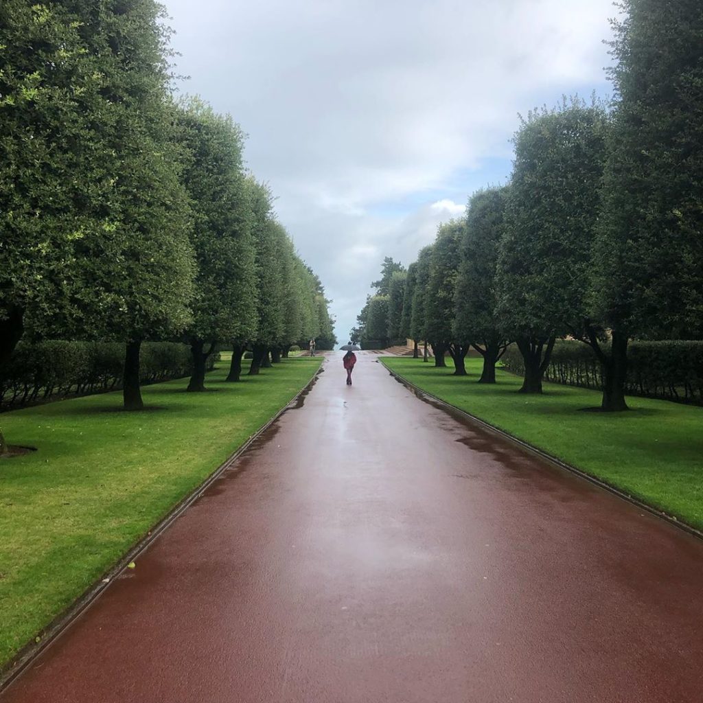 Normandy American Cemetery and Memorial Overcast, drizzling, and just perfect
.
...