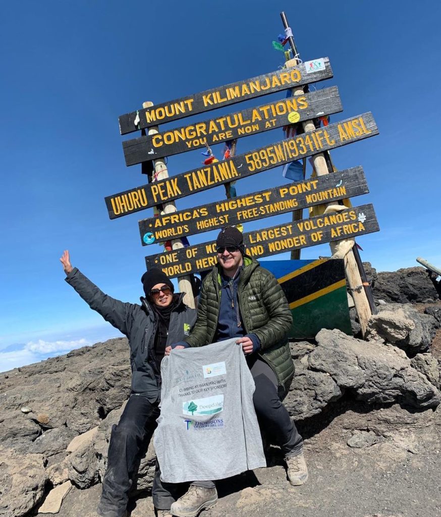 Our brave mountaineers made it back to base yesterday, having successfully summi...