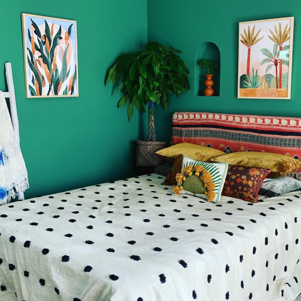 When it comes to the covers at the end of the bed, are you a “tucked under” the ...