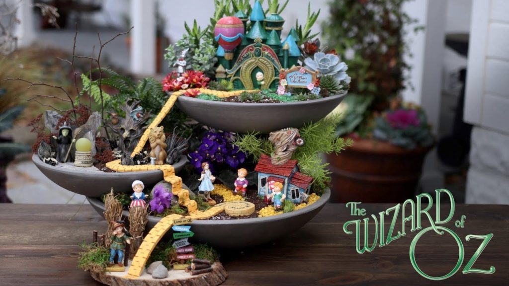 Garden Answer: The Wizard of Oz Fairy Garden // Garden Answer The Wizard of Oz Fairy Garden // Garden Answer