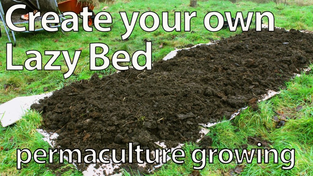 Huw Richards: Build a Lazy Bed for Growing Food (No Dig Permaculture Raised Bed) Build a Lazy Bed for Growing Food (No Dig Permaculture Raised Bed)