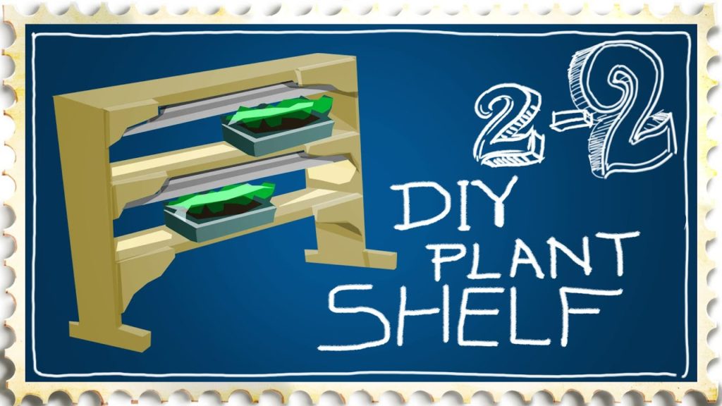 How to build an EZ shelf to start plants indoors