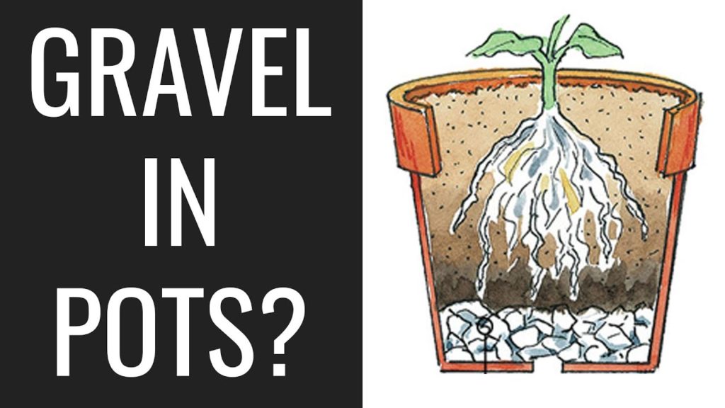 STOP Putting Gravel At The Bottom Of Your Pots!