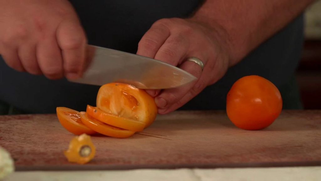 Cooking from the Garden: Chef's Choice Orange tomato recipe