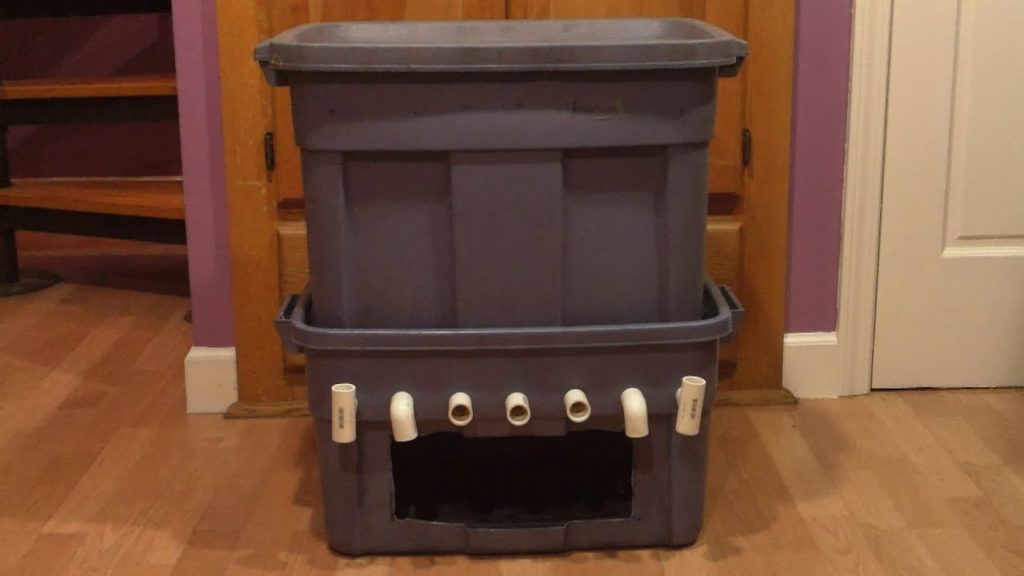 One Yard Revolution: How I Converted My Worm Bin To A Flow Through Worm Bin How I Converted My Worm Bin To A Flow Through Worm Bin