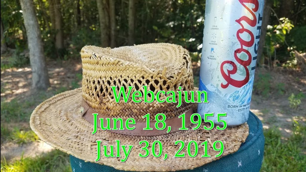 Webcajun - Saying Goodbye to a Legend