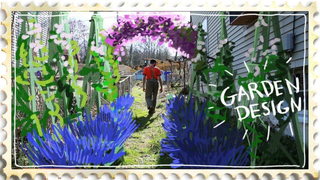 Garden Design - Using cheap local materials