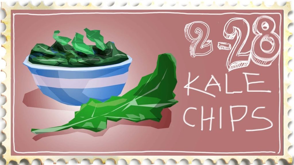 Kale Chips! Easiest Tastiest Recipe! Kid Approved