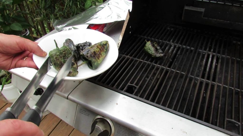 From Garden to Grill: Grilled Poblano Peppers - The Rusted Garden 2013