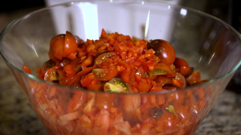 All-America Selections Flowers & Vegetables: Cooking from the Garden: Watermelon and Chii Pie Pepper Gazpacho (or Salsa) Cooking from the Garden: Watermelon and Chii Pie Pepper Gazpacho (or Salsa)