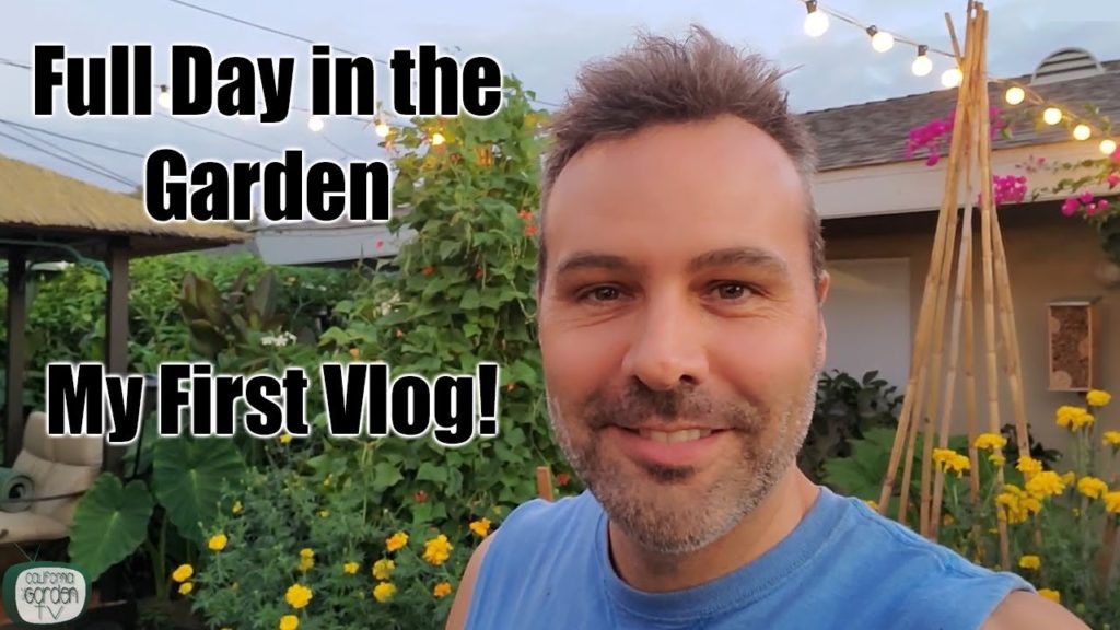 Full Day in the Garden // My First Garden Vlog