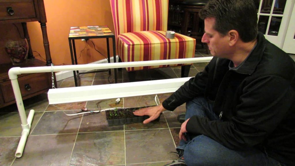 Assembling a Collapsible Vegetable Grow-Light Station: My 1st Vegetable Garden - MFG 2014