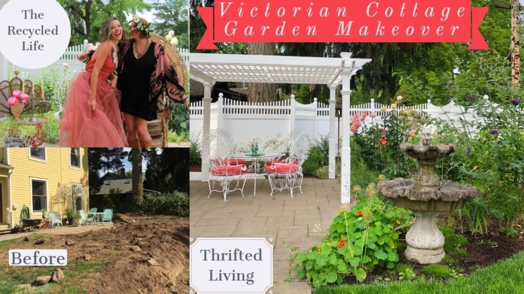 Thrifted Gardening | Victorian Outdoor Patio | Estate Sale Finds Thrifted Gardening | Victorian Outdoor Patio | Estate Sale Finds