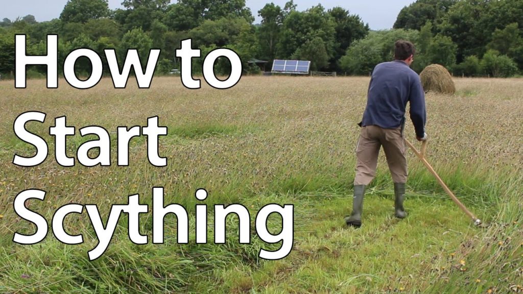 Huw Richards: How to Start Scything – Recommended Method How to Start Scything - Recommended Method